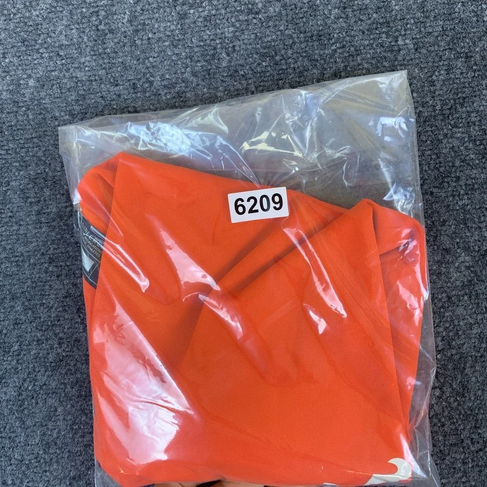 Nike Stock Vapor Select2 Baseball Shirt Youth Medium Orange baseball